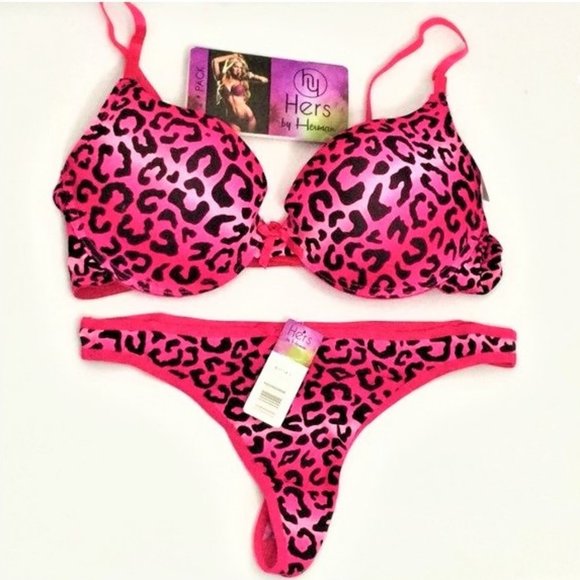 Realistic CHEETAH PRINT - Sexy Bra and Panty Set - Picture 2 of 8